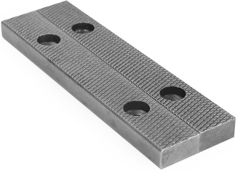 Forward 6 Inch Replacement Steel Jaw Plates (1 Pair) and Screws for DT150B Multipurpose Vise - Image 3